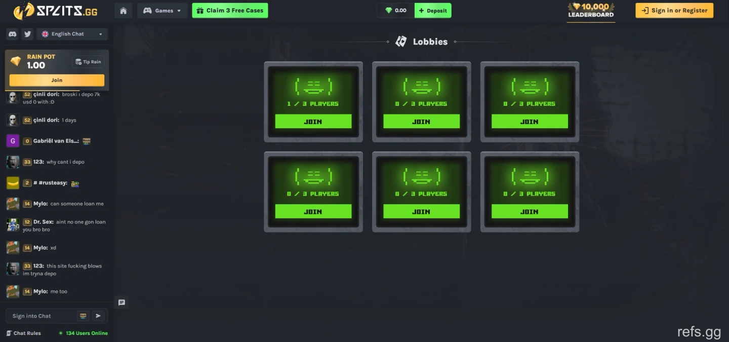 Splits Bust (Blackjack) screen on September 4, 2026